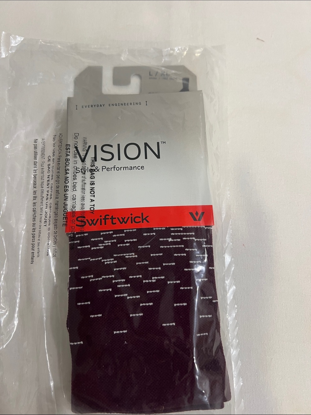 Men's Casual Socks - Maroon